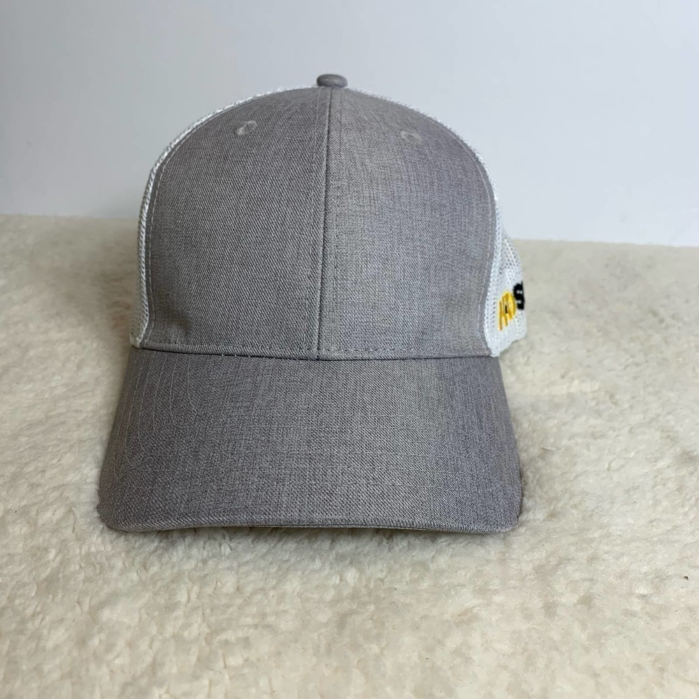 HD Supply Hat Mens SnapBack Gray White‎ Mesh Baseball Cap